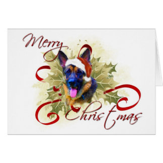 German Shepherd Christmas Cards, German Shepherd Christmas Card ...