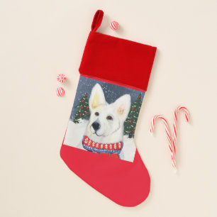 German Shepherd Christmas Stocking