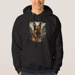 German Shepherd Classic  Design Hoodie