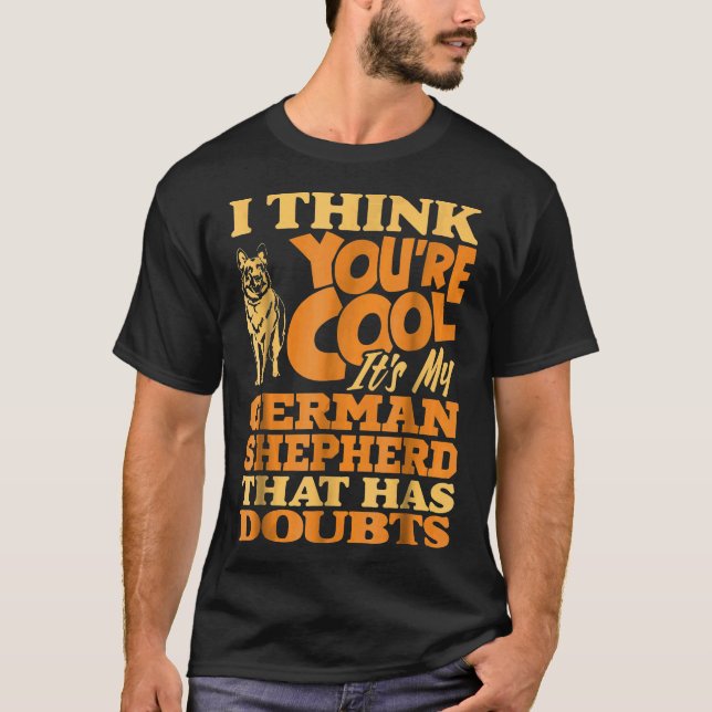 German Shepherd Clothing  Dog T-Shirt (Front)