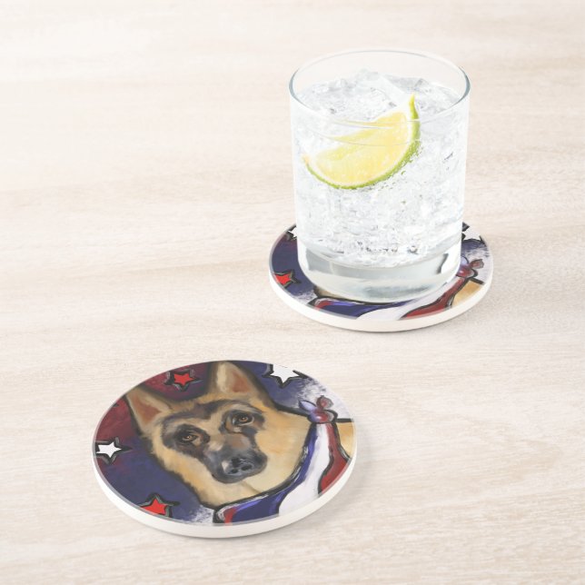 GERMAN SHEPHERD           COASTER (Side)
