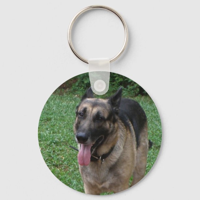 German Shepherd Collection Keychain (Front)
