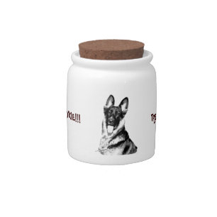 German Shepherd Cookie Jar