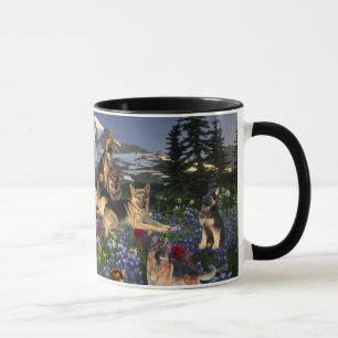 German Shepherd Country Mug