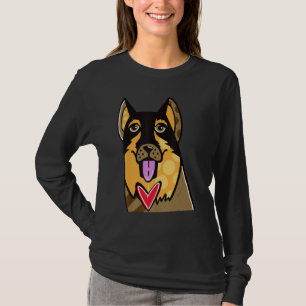 German Shepherd Cute Dog T-Shirt