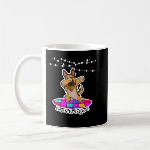 German Shepherd Dabbing Dare to be Different pet d Coffee Mug