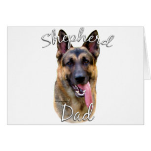 German Shepherd Dad 2 Cards