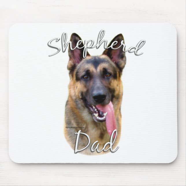 German Shepherd Dad 2 Mouse Pad (Front)