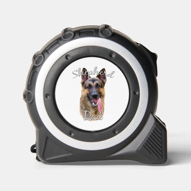 German Shepherd Dad 2 Tape Measure (Front)