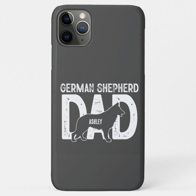 German Shepherd  Dad Dog Dad GIft Case-Mate iPhone Case (Back)