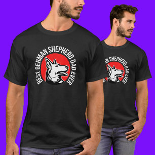 German Shepherd Dad, Dog Dad T-Shirt