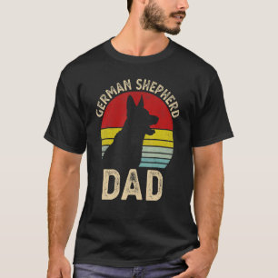 German Shepherd Dad Dog 's Happy Father's Day T-Shirt