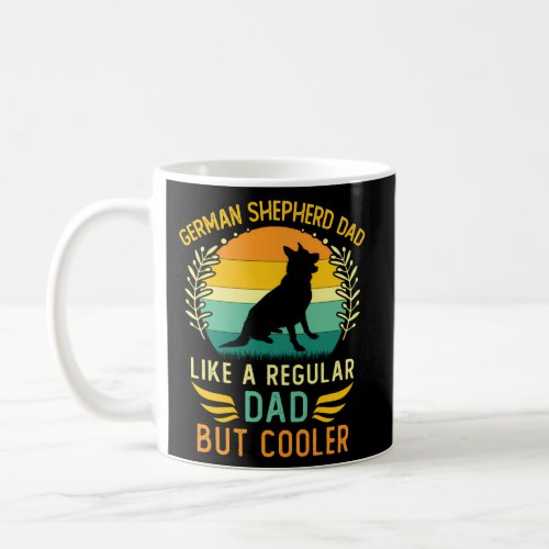 German Shepherd Dad FatherS Day Coffee Mug