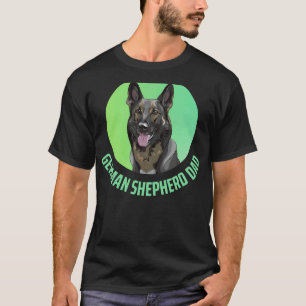 German Shepherd Dad For Dog Lovers T-Shirt
