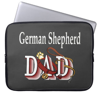 German Shepherd Dad Gifts Laptop Sleeve