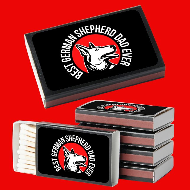 German Shepherd Dad  Matchboxes (Creator Uploaded)