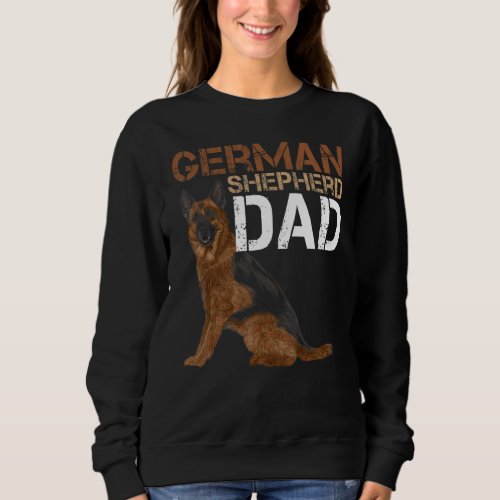 German Shepherd Dad Owner Shepard German Dog  Dog  Sweatshirt