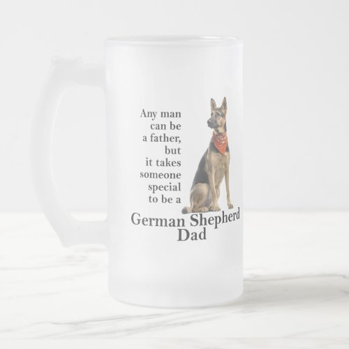 German Shepherd Dad Stein