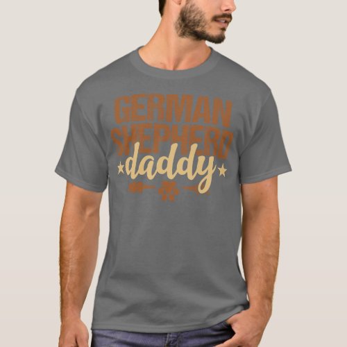 German Shepherd Daddy T_Shirt