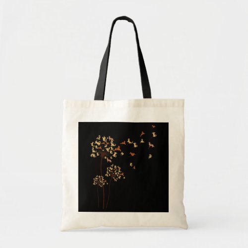 German Shepherd Dandelion German Shepherd Lover Tote Bag