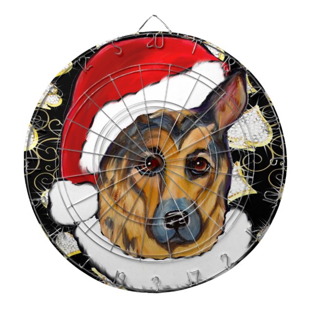 GERMAN SHEPHERD DART BOARD (Front)