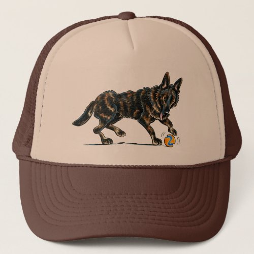 German Shepherd Dax Trucker Hat