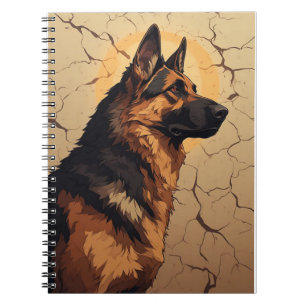 🐕 German Shepherd Decor For Dog Owners 🐕 Notebook