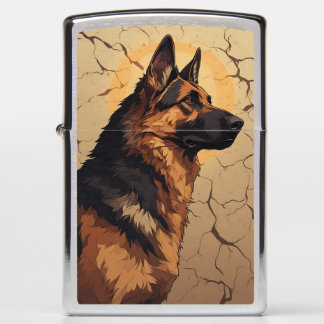 🐕 German Shepherd Decor For Dog Owners 🐕 Zippo Lighter