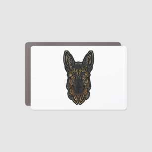 German Shepherd Design German Shepherd Gifts Dog O Car Magnet