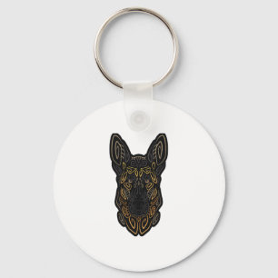 German Shepherd Design German Shepherd Gifts Dog O Keychain