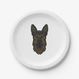 German Shepherd Design German Shepherd Gifts Dog O Paper Plates