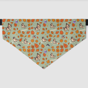 German Shepherd Dog Bandana Halloween Cute Dog Pet Bandana Collar