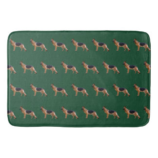 German Shepherd Dog Bath Mat