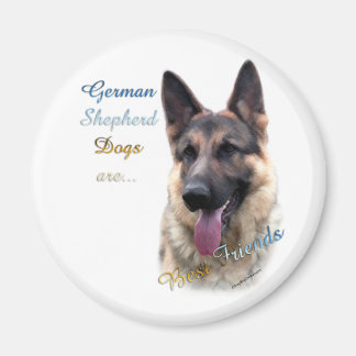 German Shepherd Dog Best Friend 2 - Magnet