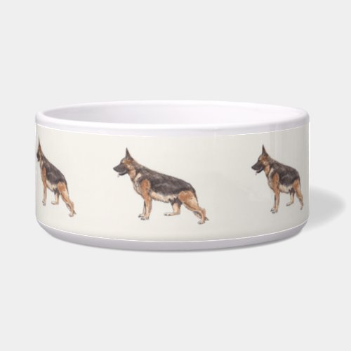 German Shepherd Dog Bowl