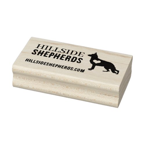 German Shepherd Dog Breeder Kennel Rubber Stamp