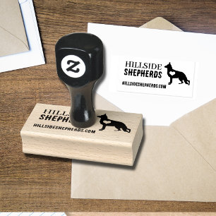 German Shepherd Dog Breeder Kennel Rubber Stamp