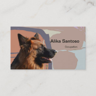 German Shepherd Dog Business Card