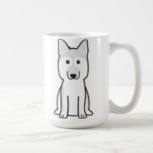 German Shepherd Dog Cartoon Coffee Mug