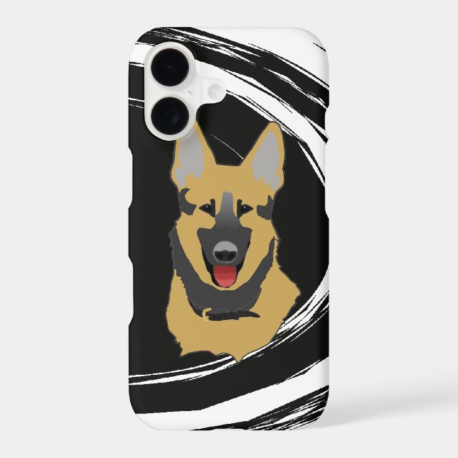 German Shepherd Dog Case-Mate iPhone Case (Back)