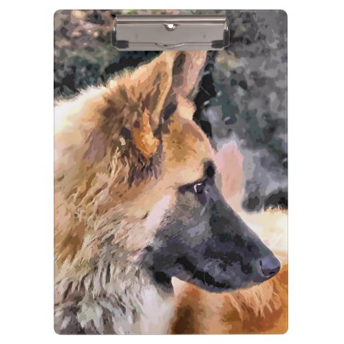 GERMAN SHEPHERD DOG CLIPBOARD