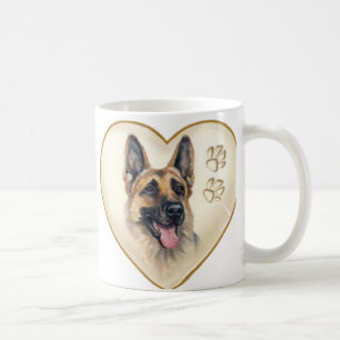 German Shepherd Dog Coffee Mug Cup