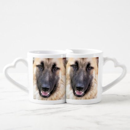 GERMAN SHEPHERD DOG COFFEE MUG SET