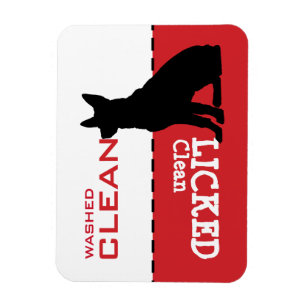 German Shepherd Dog Dishwasher Magnet Sign