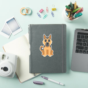 German Shepherd Dog Domesticated Animal Sticker