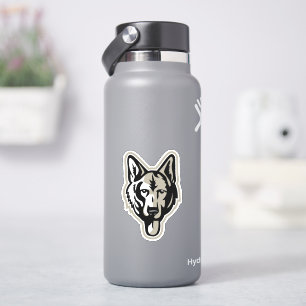 German Shepherd Dog Drawing  Sticker