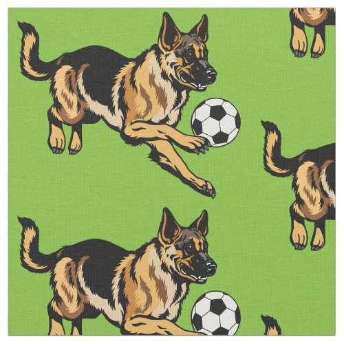 german shepherd dog fabric