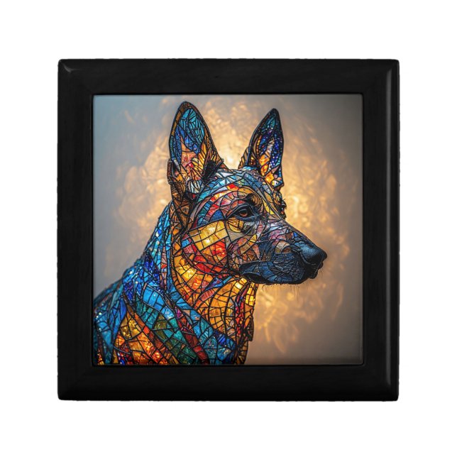 German Shepherd Dog Gift Box (Front)