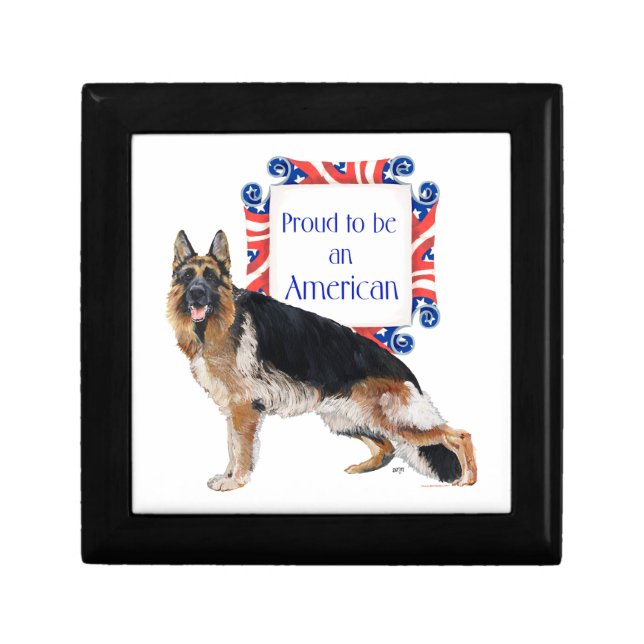 German Shepherd Dog Gift Box (Front)