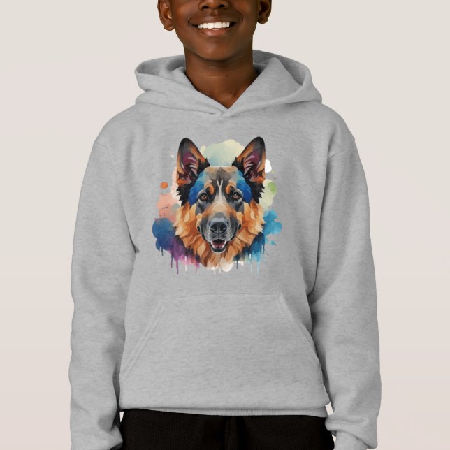 German Shepherd dog gift ideas Hoodie (Front)